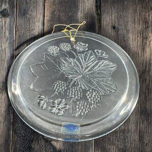 Nuutajarvi Lapin Marjat Muurain Window Tray Hanging Round Ornament Clear Finland